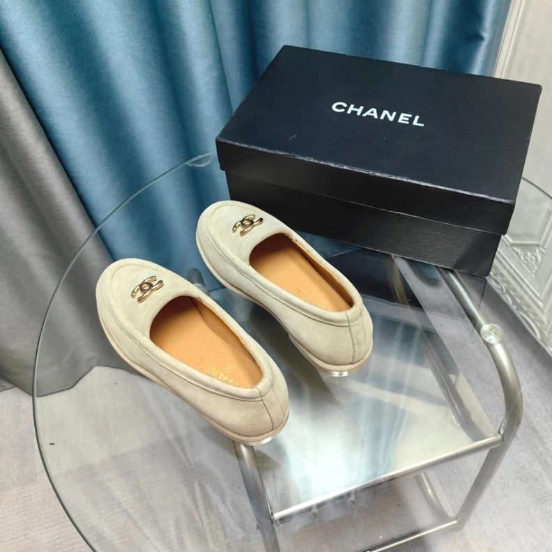 Versatile Chxnxl Leather Shoes 123542
