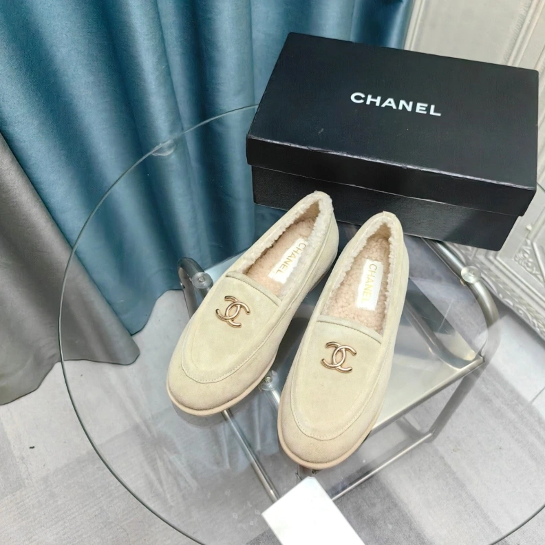 Functional Chxnxl Leather Shoes 123525