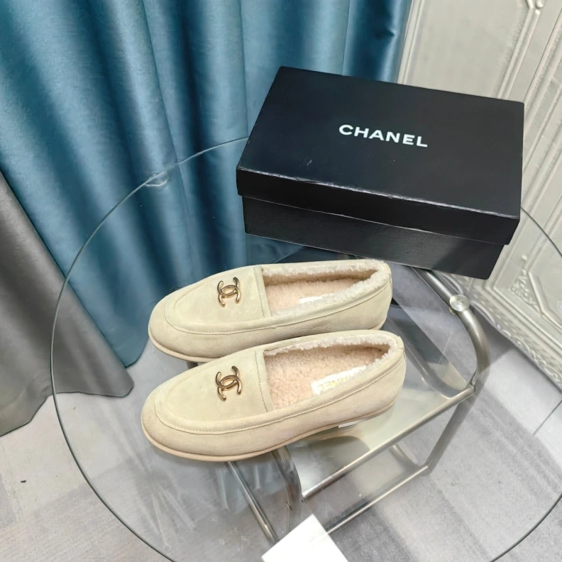 Functional Chxnxl Leather Shoes 123525
