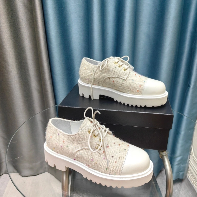 EyeCatching Chxnxl Leather Shoes 123510