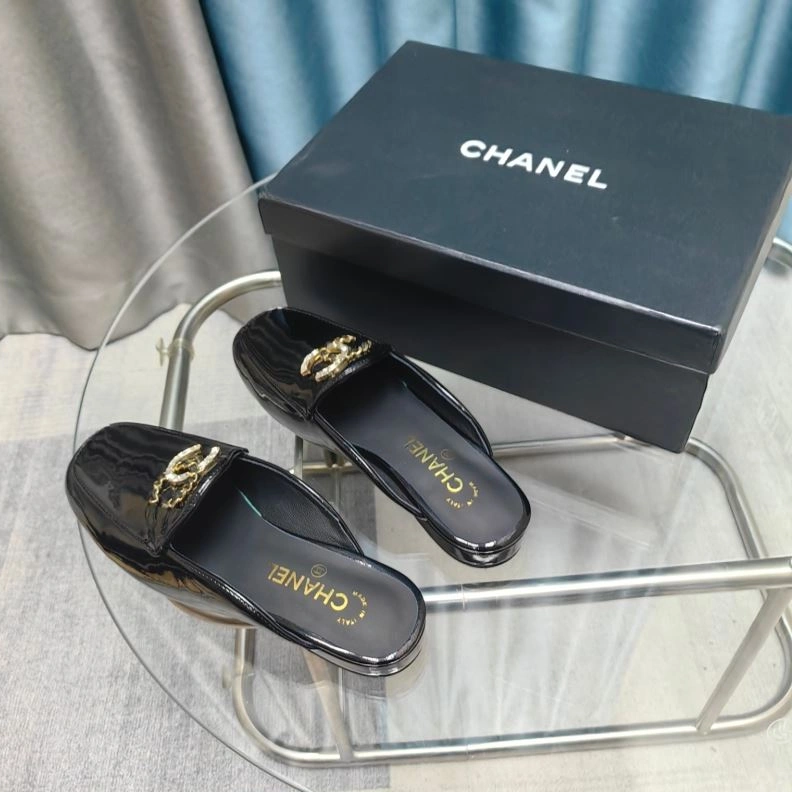 Chxnxl Leather Shoes Sophisticated 123074