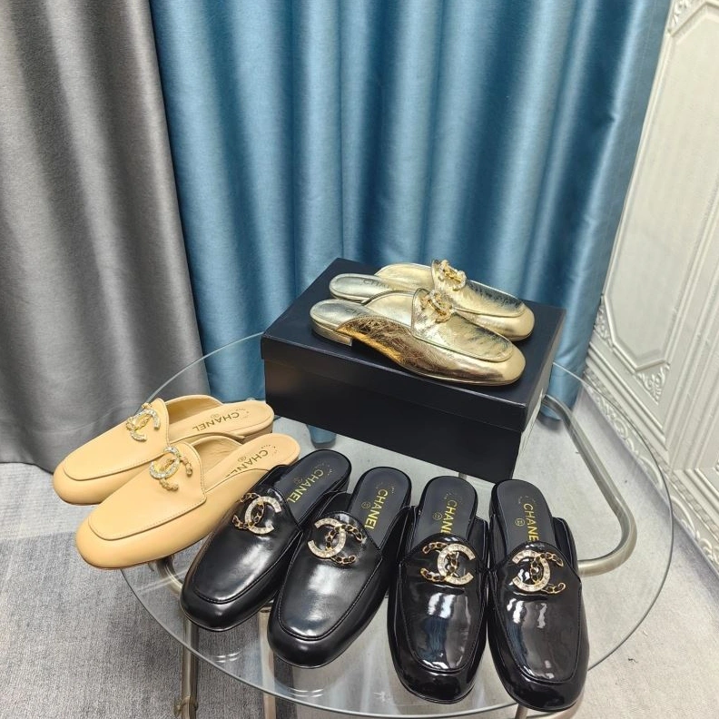 Chxnxl Leather Shoes Sophisticated 123074