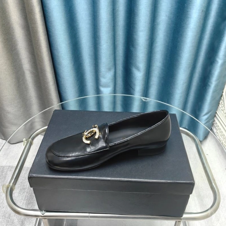 Trendsetting Chxnxl Leather Shoes 123067