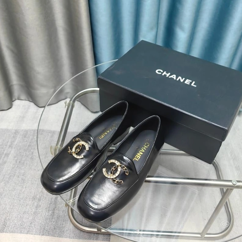 Trendsetting Chxnxl Leather Shoes 123067