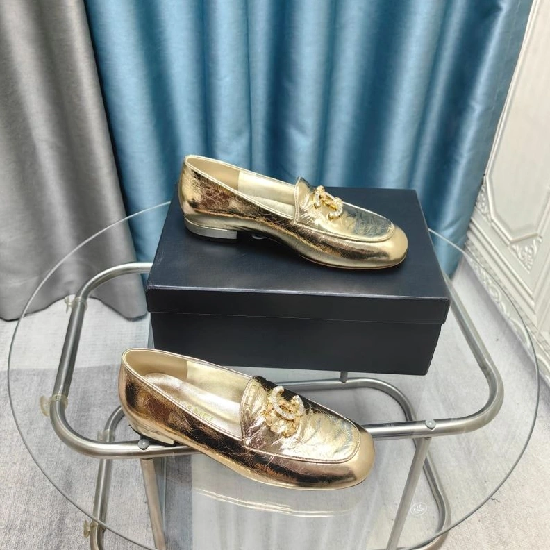 Trendy Chxnxl Leather Shoes 123066