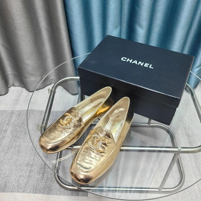 Trendy Chxnxl Leather Shoes 123066