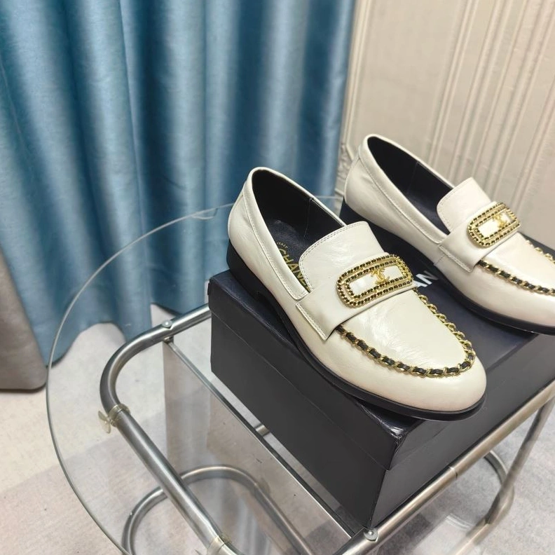 Chxnxl Leather Shoes Bright 123040