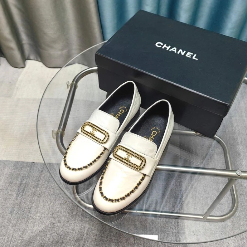 Chxnxl Leather Shoes Bright 123040