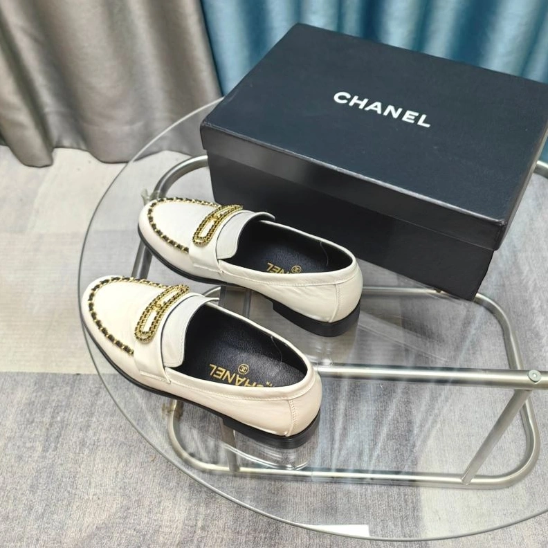 Chxnxl Leather Shoes Bright 123040