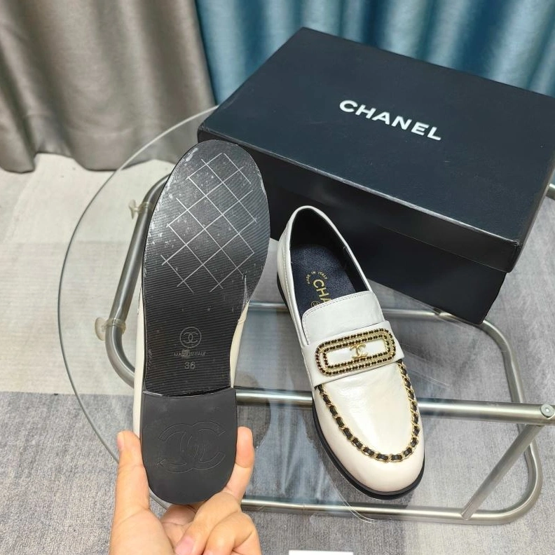Chxnxl Leather Shoes Bright 123040