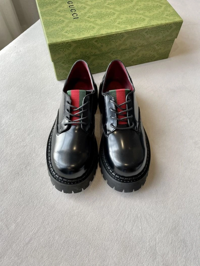 Elegant Gxccx Leather Shoes 157979