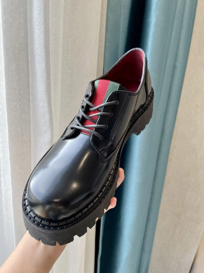 Elegant Gxccx Leather Shoes 157979