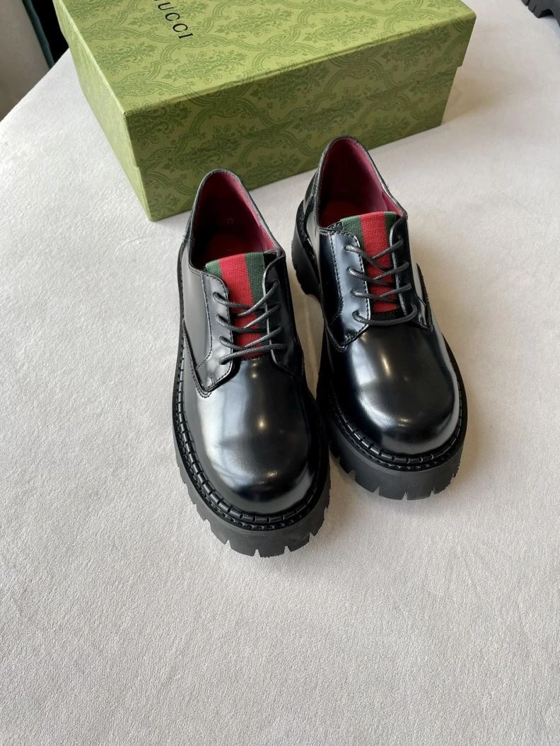 Elegant Gxccx Leather Shoes 157979